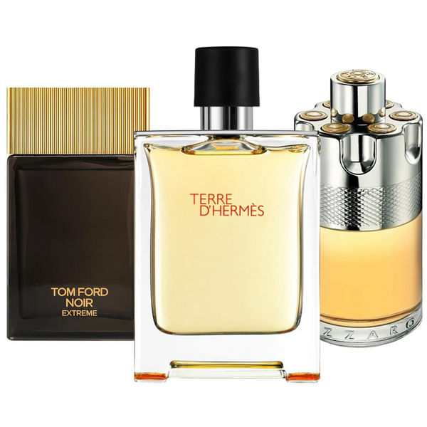 Combo 3 Parfums Terre d’Hermès, Azzaro Wanted , Tom Ford Noir Extreme (Eau de Parfum)